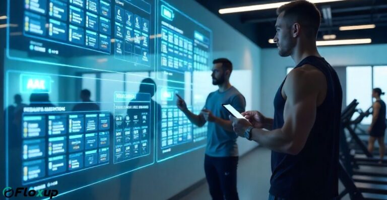 AI technology transforming gym booking systems with digital fitness management tools